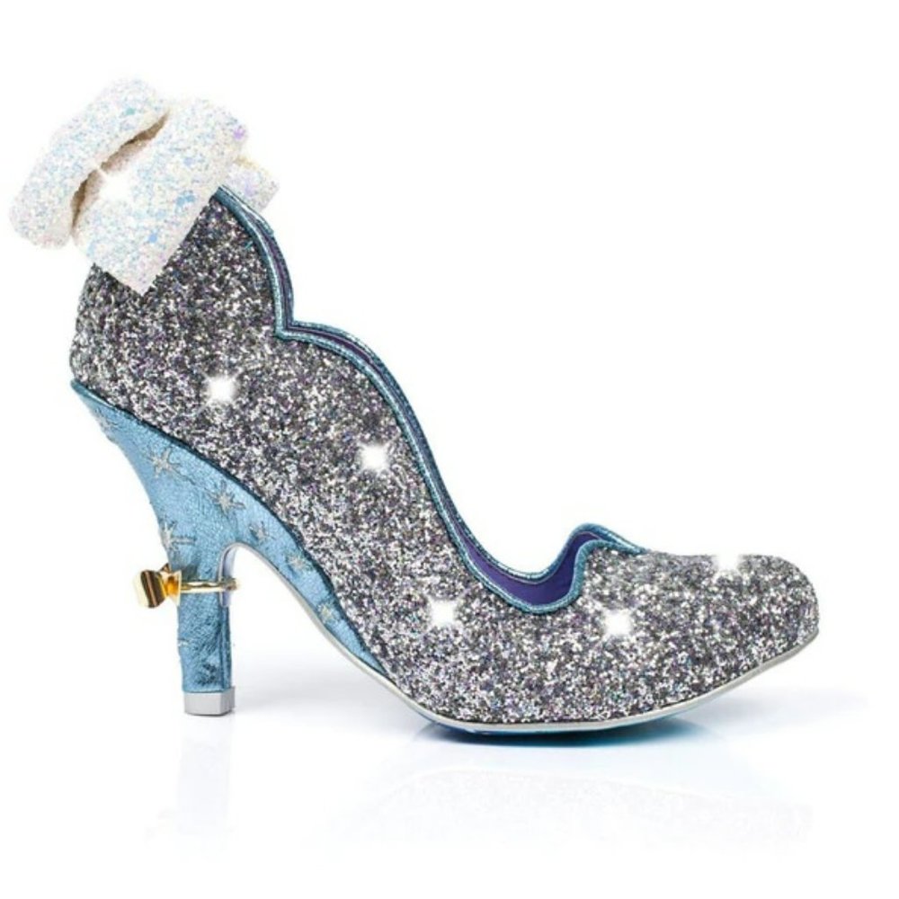 Irregular Choice x Disney Cinderella Call Me Cinders Light-Up Glitter Heels - Picture 3 of 17